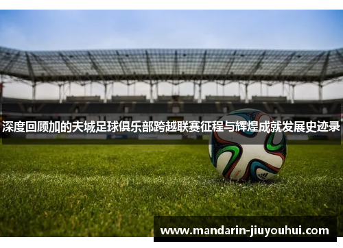 深度回顾加的夫城足球俱乐部跨越联赛征程与辉煌成就发展史迹录